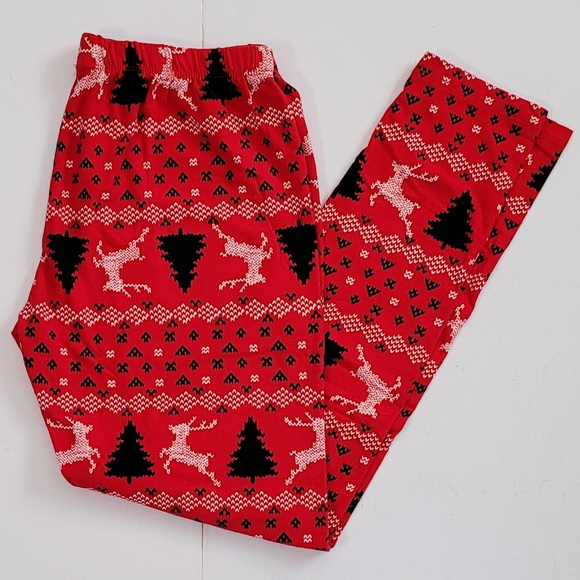 NWOT Xmas Leggings - Picture 1 of 6